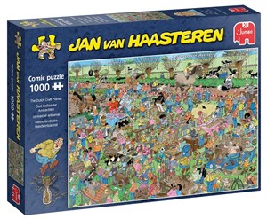 Obrazek Puzzle 1000 Haasteren Holenderski targ G3