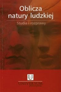 Bild von Oblicza natury ludzkiej Studia i rozprawy