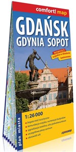 Bild von Gdańsk Gdynia Sopot laminowany plan miasta 1:26 000