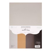 Zeige Details für Zestaw papierów A4 20 arkuszy Earth tones 220g Książka : Zestaw pap...
