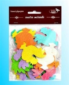 Obrazek Koguciki brokatowe 32szt