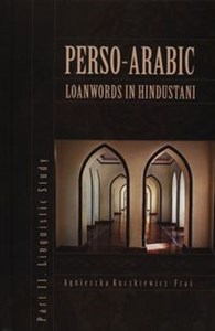 Bild von Perso-Arabic loanwords in Hindustani Part II. Linguistic study