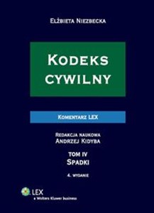 Obrazek Kodeks cywilny Komentarz Spadki. Tom IV