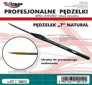 Bild von Pędzelek natural 7