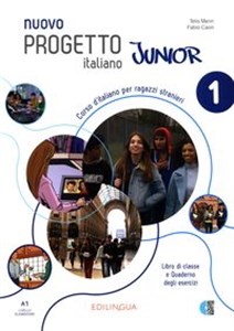 Obrazek Nuovo Progetto italiano Junior 1 podręcznik + ćwiczenia