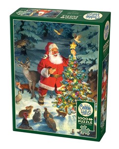 Obrazek Puzzle 1000 Choinka Świętego Mikołaja G3