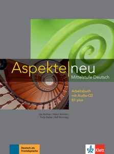 Obrazek Aspekte Neu Mittelstufe Deutsch Arbeitsbuch mit Audio-CD B1 plus