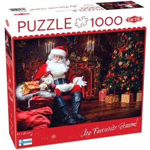 Bild von Puzzle 1000 XMAS Santa Claus' Room