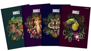 Bild von Brulion A5/96K kratka Jungle (5szt)