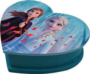 Obrazek Pudełko na biżuterię drewniane Frozen WD20885
