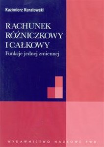 Obrazek Rachunek różniczkowy i całkowy Funkcje jednej zmiennej