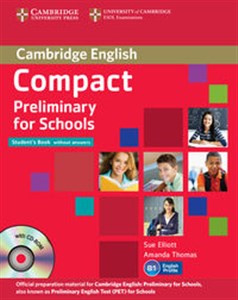 Bild von Compact Preliminary for Schools Student's Pack + CD