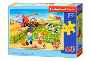 Bild von Puzzle 60 Summer in the Countryside