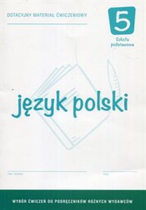 Obrazek Język polski 5 Dotacyjny materiał ćwiczeniowy Szkoła podstawowa