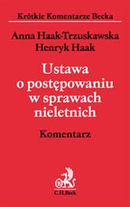 Obrazek Ustawa o postępowaniu w sprawach nieletnich Komentarz