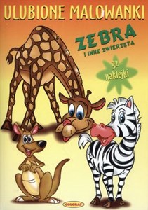 Obrazek Ulubione malowanki Zebra i inne zwierzęta