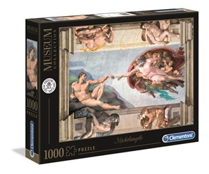Obrazek Puzzle 1000 Museum Collection Michelangelo: The Creation of Man