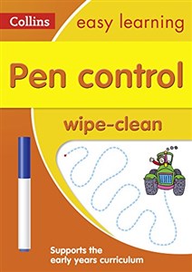 Obrazek Pen Control Age 3-5 Wipe Clean Activity Book (Collins Easy Learning Preschool)