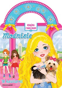 Bild von Modnisie W kawiarni. Książka z naklejkami