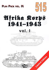 Obrazek Afrika Korps 1941-1943 vol. I. Plan Pack vol. IX 515