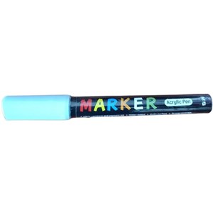 Obrazek Marker akrylowy 1-2mm niebieski niebiański M&G