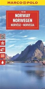 Obrazek Norwegia. Mapa drogowa w skali 1:900 000