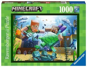 Obrazek Puzzle 1000 Minecraft Mozaika