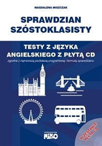 Obrazek Sprawdzian szóstoklasisty Testy z języka angielskiego +CD