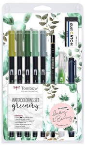 Bild von Zestaw do akwareli Greenery