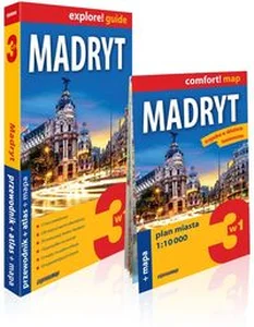Bild von Madryt explore! guide 3w1: przewodnik + atlas + mapa