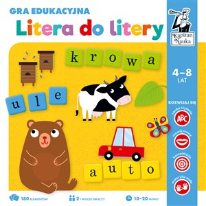 Bild von Litera do litery. Gra edukacyjna 4-8 lat