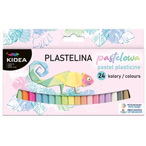 Obrazek Plastelina pastelowa 24 kolory