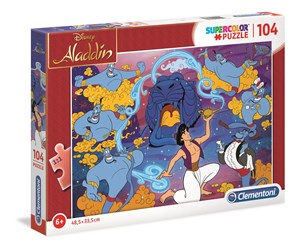 Obrazek Puzzle Supercolor Aladdin 104