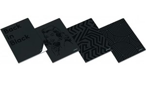 Bild von Zeszyt A5/40K linia Clever Black (8szt)