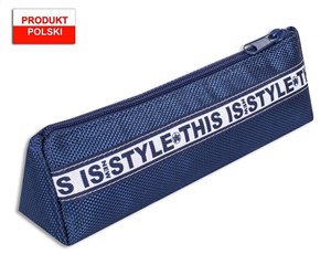 Obrazek Piórnik szkolny WAR-1077 Granatowy WARTA