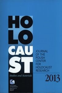 Obrazek Holocaust Studies and Materials /Volume 2013/