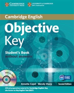 Bild von Objective Key Student's Book without answers + Practice tests booklet + CD