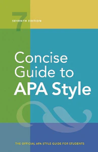 Bild von CONCISE GUIDE TO APA STYLE