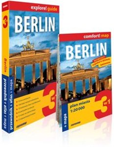 Obrazek Berlin explore! guide 3w1: przewodnik + atlas + mapa