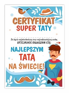 Bild von Certyfikat A4 Super Taty (10szt)