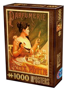 Bild von Puzzle 1000 Stare plakaty Reklama perfum Felix