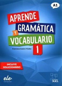 Obrazek Aprende Gramatica y vocabulario 1 A1