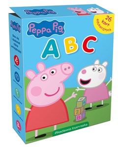 Obrazek Świnka Peppa ABC Karty edukacyjne w pudełku