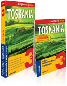 Bild von Toskania explore! guide 3w1: przewodnik + atlas + mapa