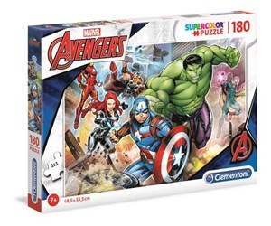 Bild von Puzzle Supercolor The Avengers 180