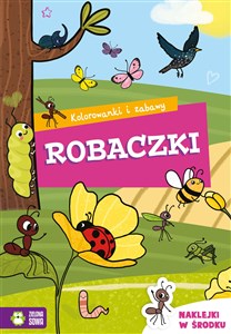 Obrazek Kolorowanki i zabawy Robaczki