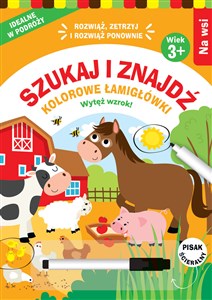 Bild von Szukaj i znajdź. Kolorowe łamigłówki. Na wsi