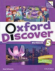 Obrazek Oxford Discover 5 Workbook with Online Practice