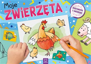 Bild von Moje zwierzęta Kolorowanka z naklejkami