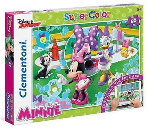 Obrazek Puzzle z aplikacją  Minnie 60 el.